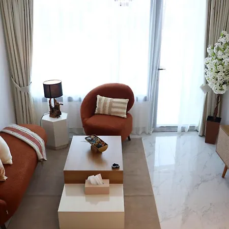 Elegant 2Br Retreat In Masdar City Abu Dhabi Exterior foto